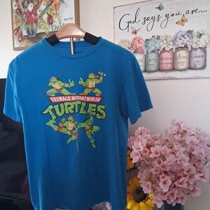Hybrid & Company Blue Teenage Mutant Ninja Turtles Kids Shirt